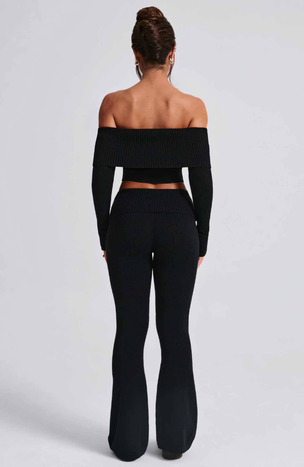MARA KNIT PANTS - BLACK