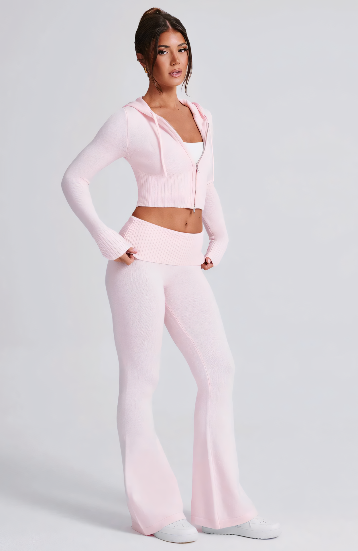 MARA KNIT PANTS - PINK