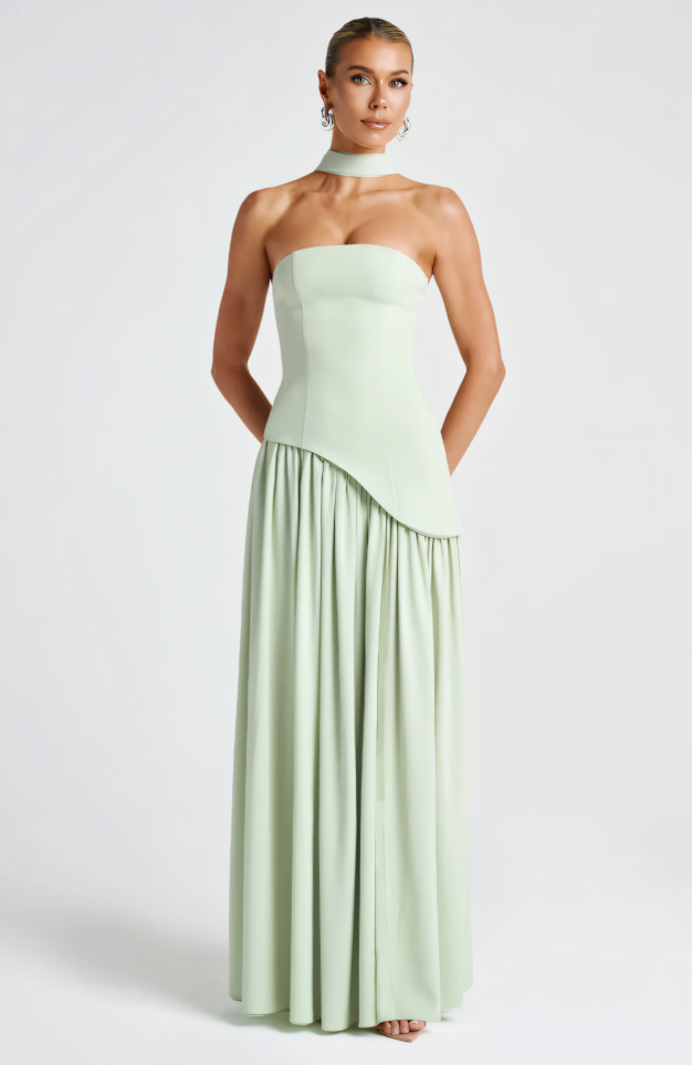 TATE MAXI DRESS - MINT