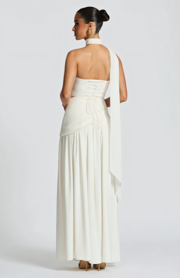 TATE MAXI DRESS - WHITE