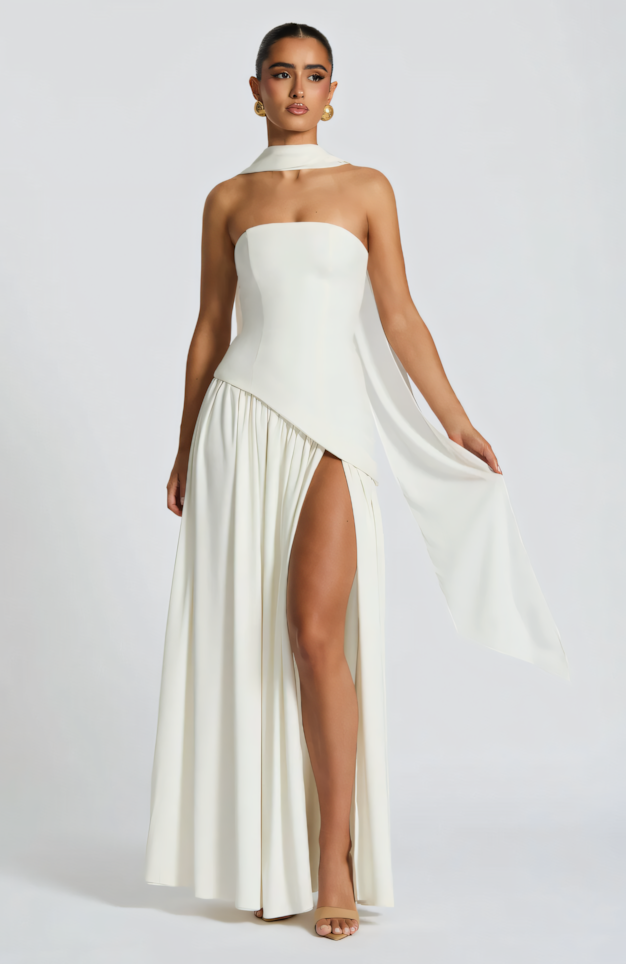 TATE MAXI DRESS - WHITE