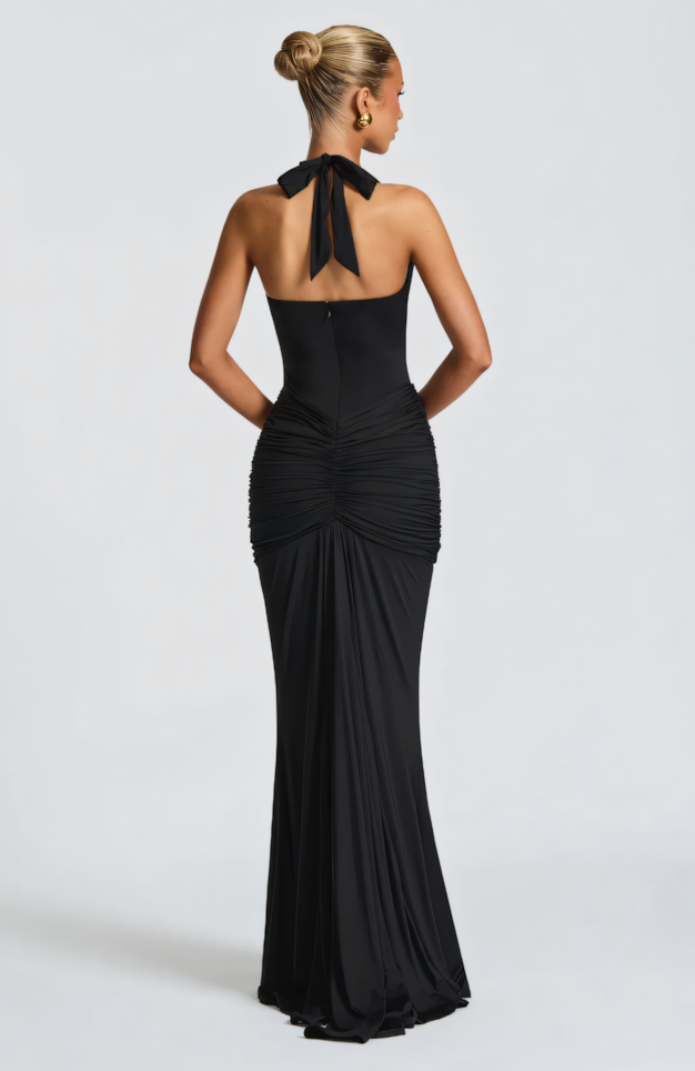 KIKI MAXI DRESS - BLACK