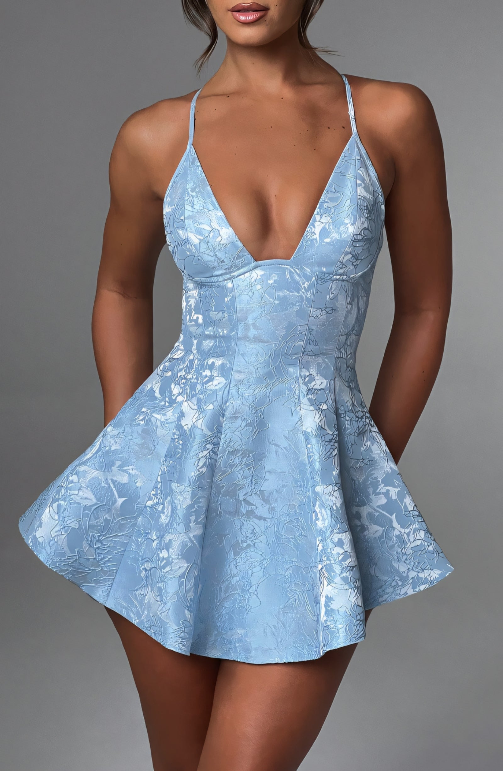 LUCY PLAYSUIT - BLUE