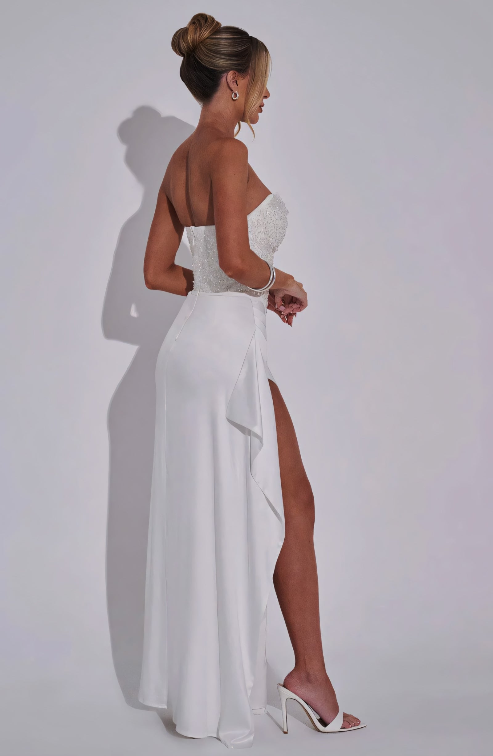 MARRY MAXI DRESS - WHITE