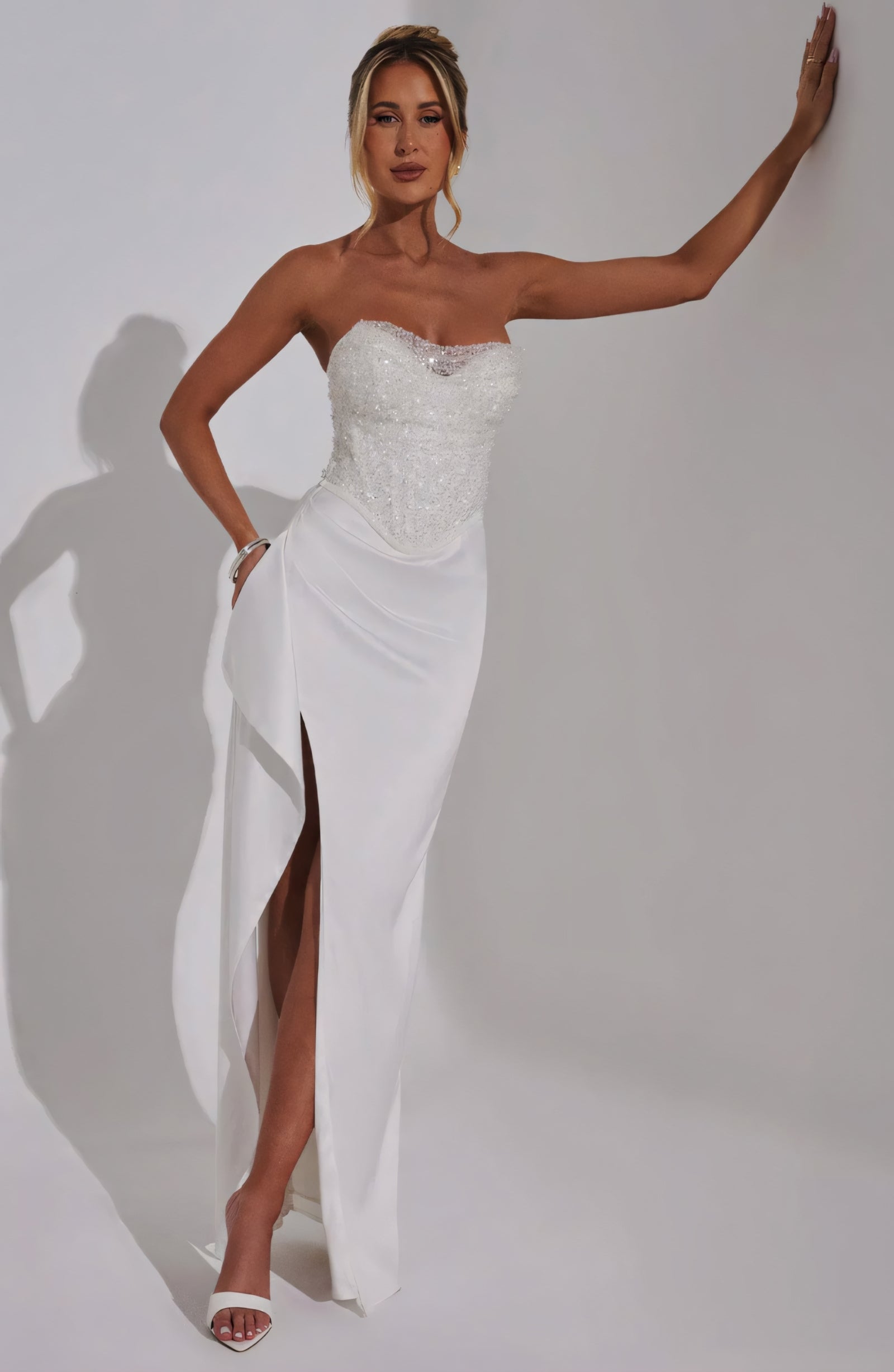 MARRY MAXI DRESS - WHITE