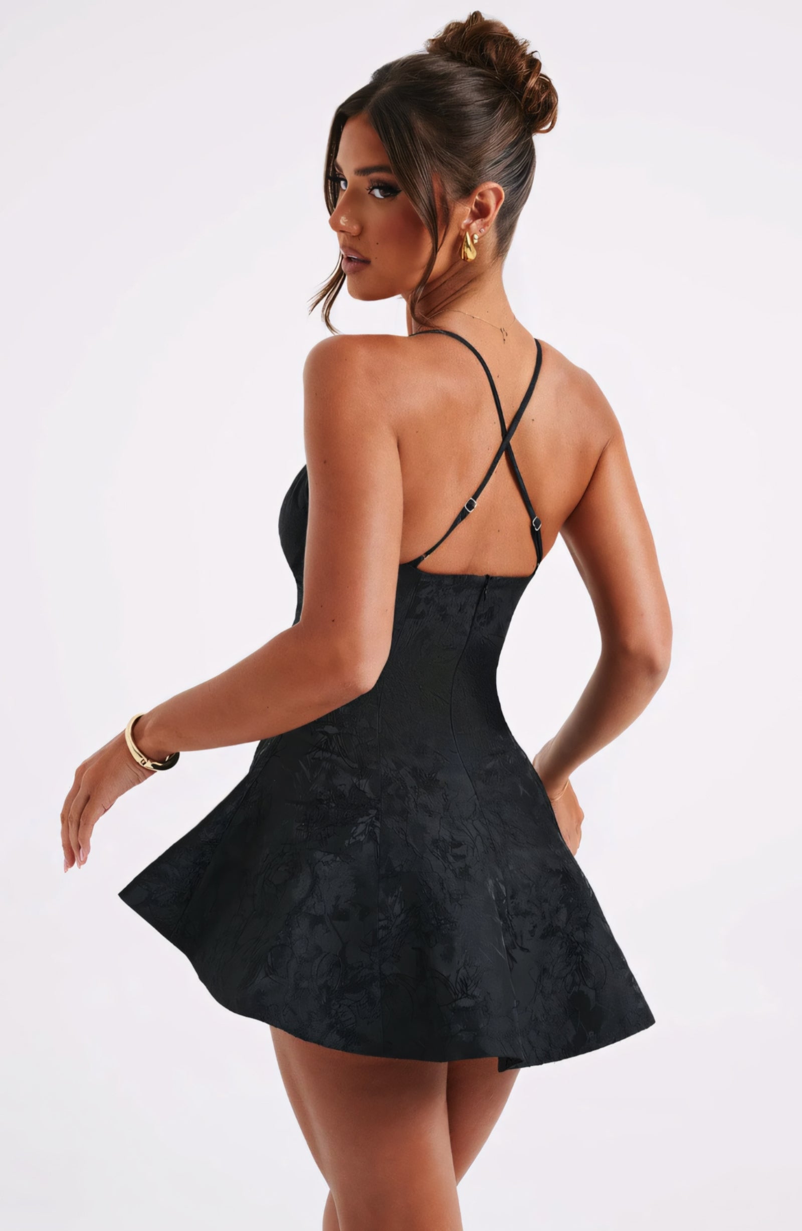 LUCY PLAYSUIT - BLACK