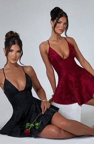 LUCY PLAYSUIT - RED