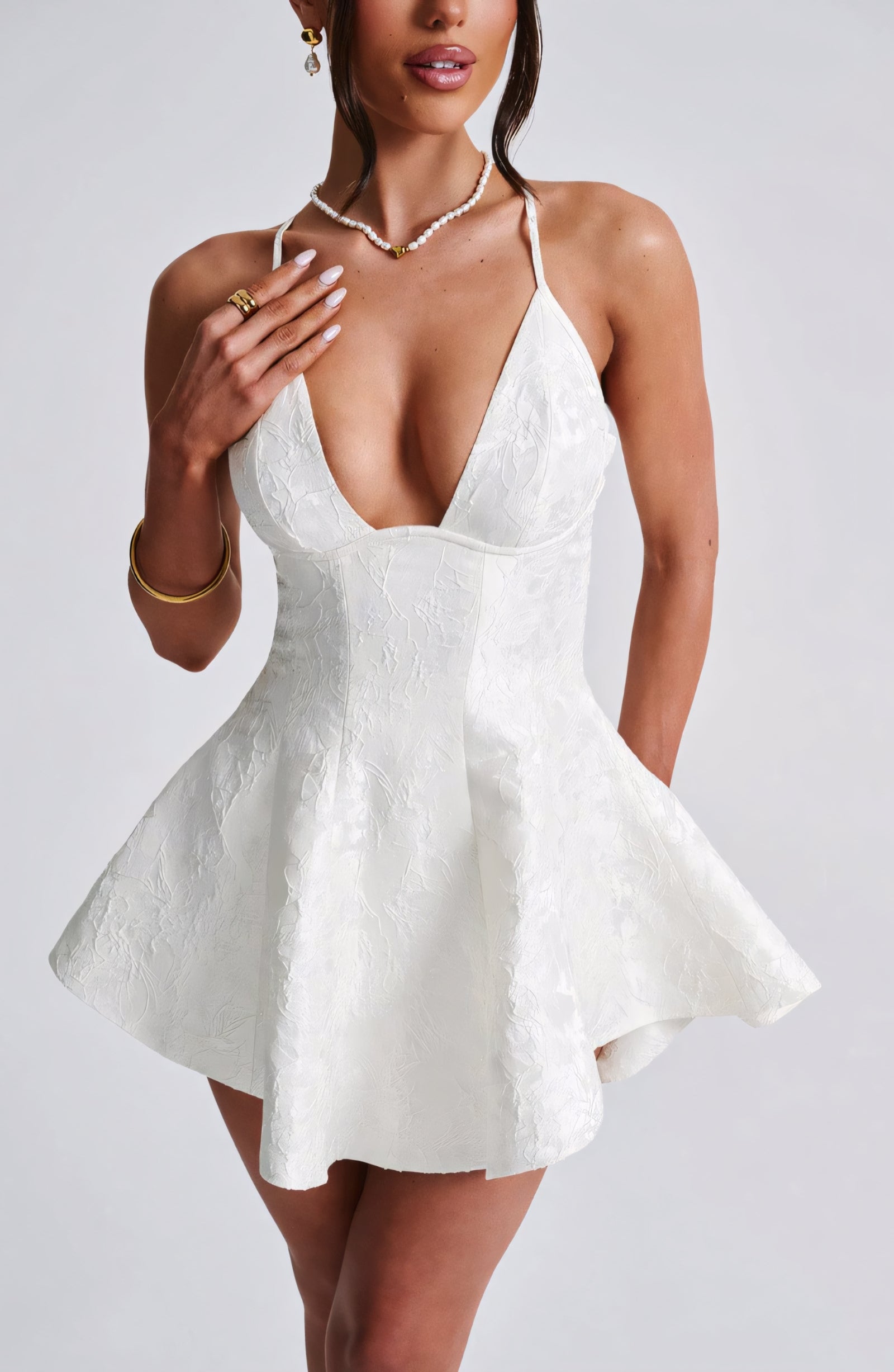 LUCY PLAYSUIT - WHITE