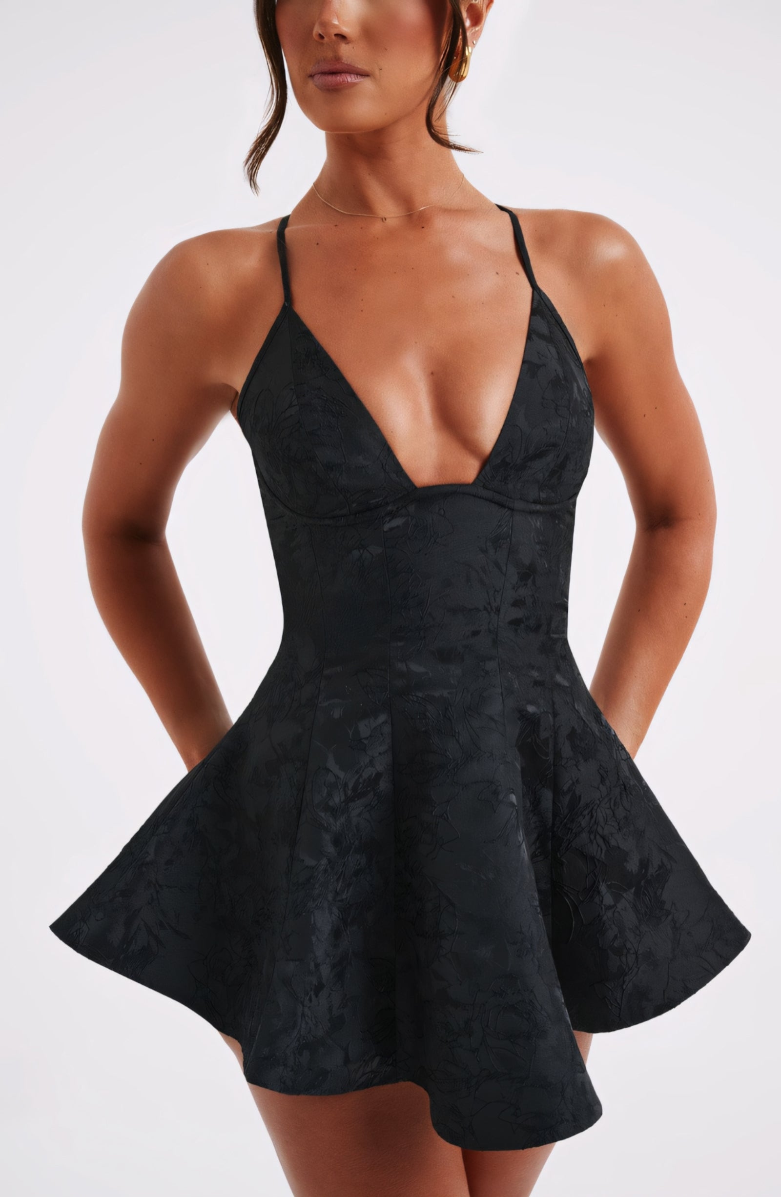 LUCY PLAYSUIT - BLACK