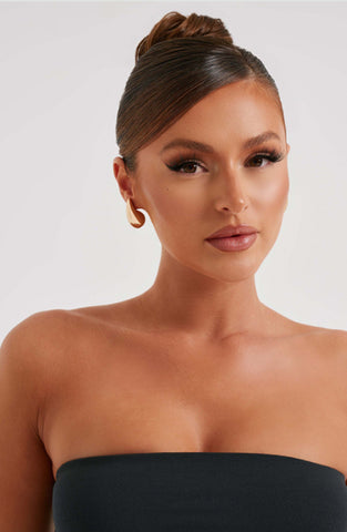 SMALL TEAR EARRINGS - GOLD