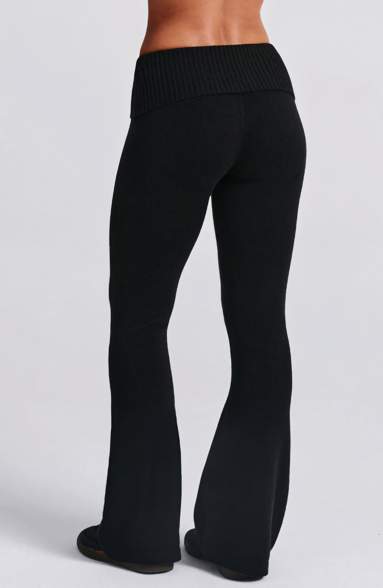 MARA KNIT PANTS - BLACK