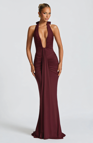 KIKI MAXI DRESS - CHERRY