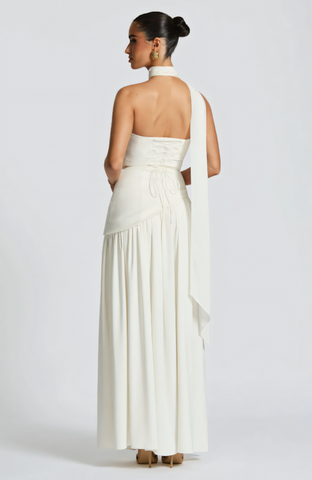 TATE MAXI DRESS - WHITE