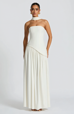 TATE MAXI DRESS - WHITE