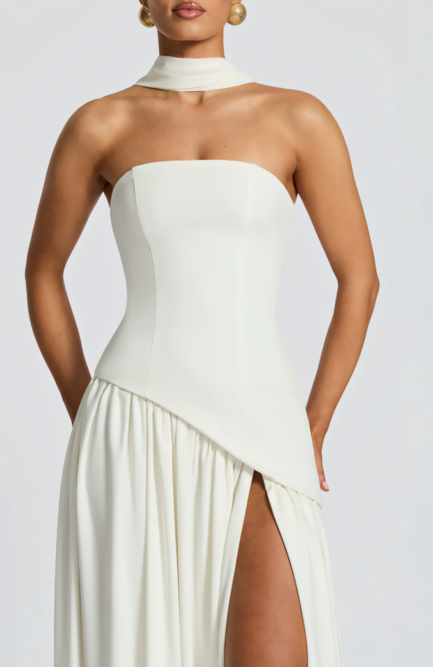 TATE MAXI DRESS - WHITE