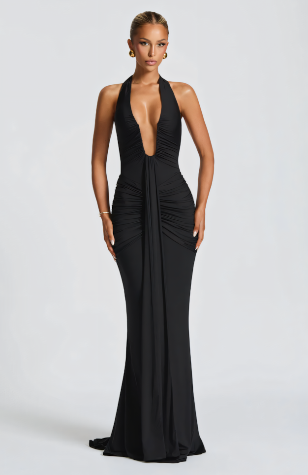 KIKI MAXI DRESS - BLACK