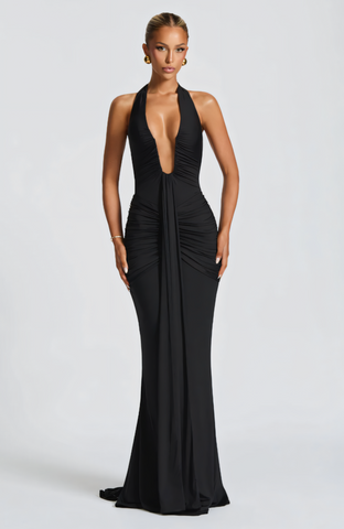 KIKI MAXI DRESS - BLACK